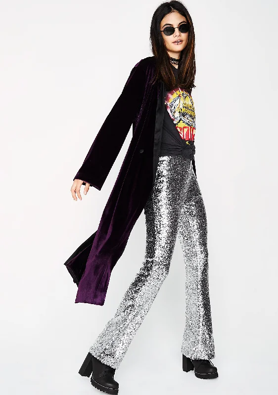 Comfortable Outfit For Women Lounge Queen Velvet Robe