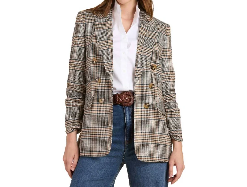 Women's Fashion Clothes Blair Buckingham Plaid Jacket