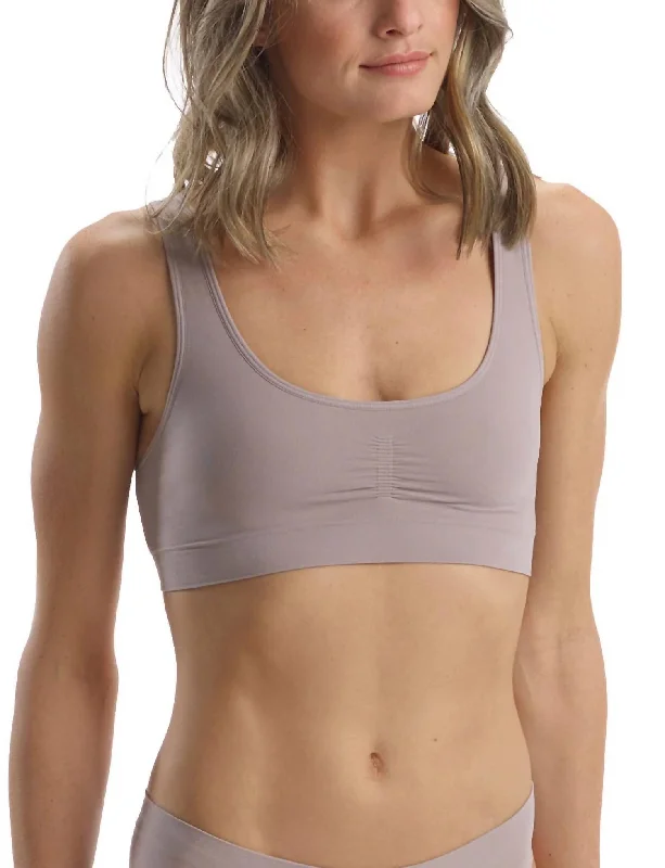 Women's Apparel And Garments Ballet Body Bralette In Putty