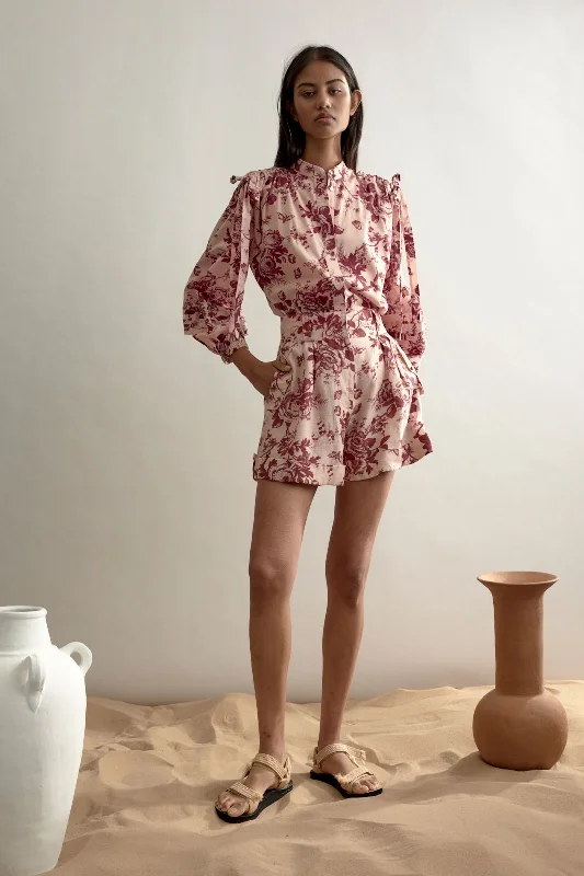 Women's Chic Outerwear Garments Heather Utility Short