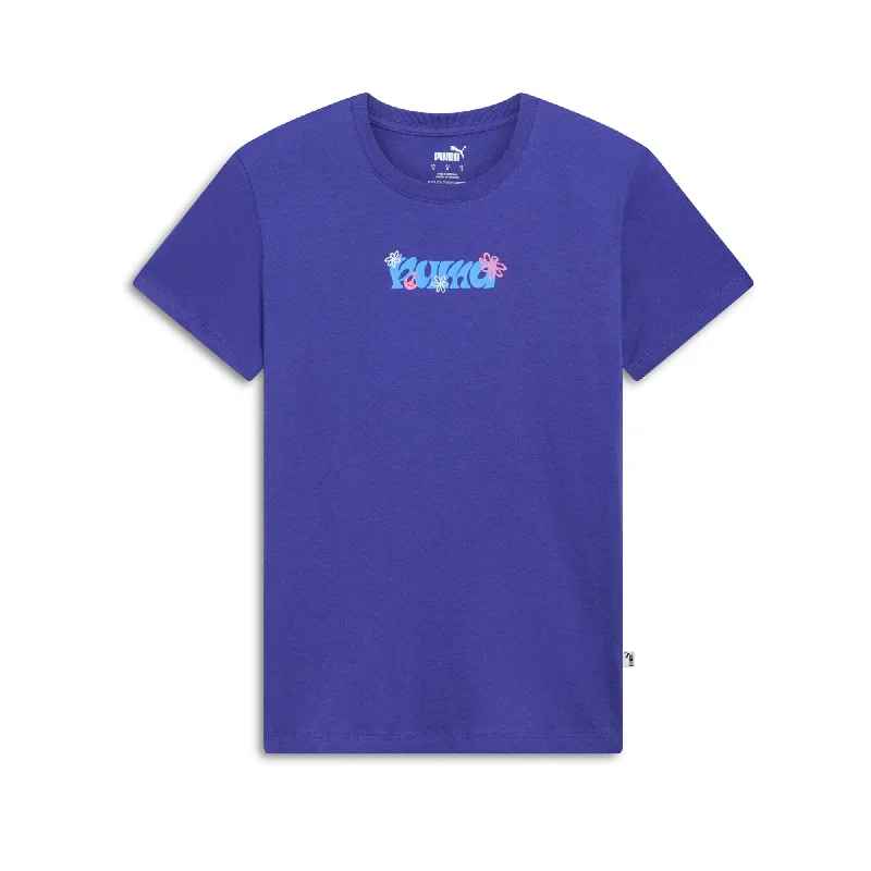 Women's Travel Outfit Set PUMA Women's 70's Tee