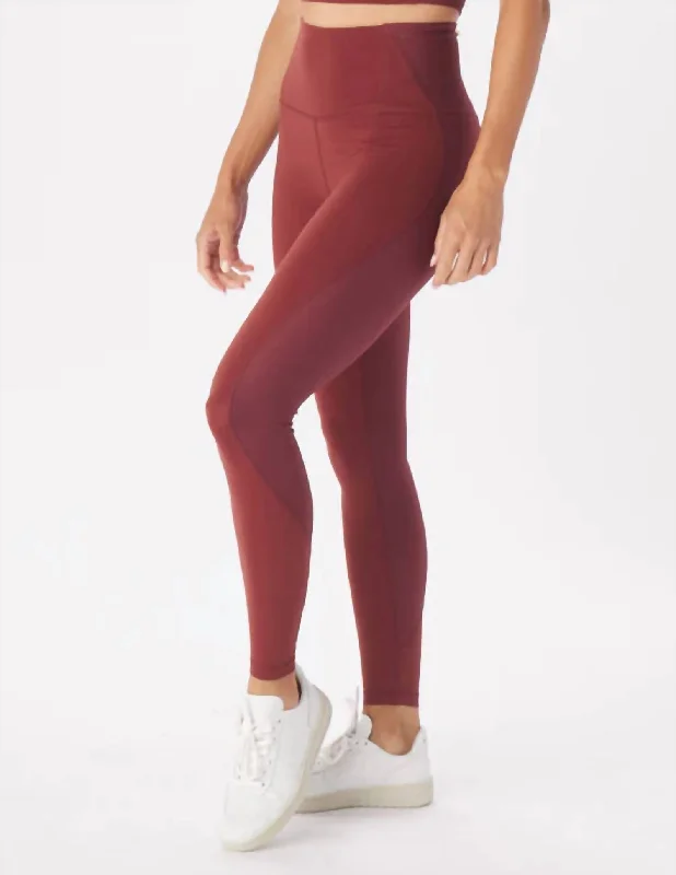 Formal Outfit For Women Tone Up Leggings In Cabernet