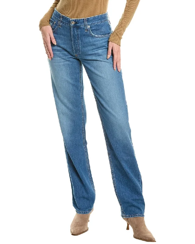 Women's Outdoor Attire rag & bone Piper Low-Rise Hermosa Straight Jean